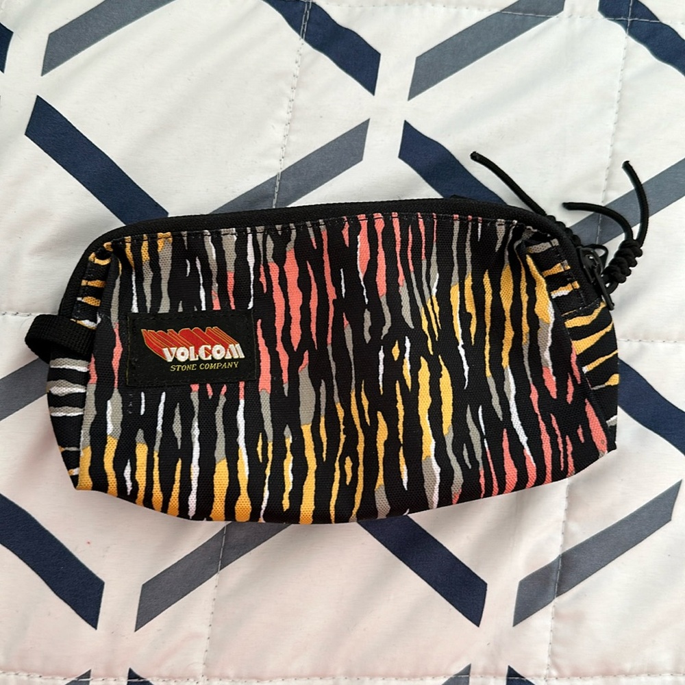 Volcom Pouch for pencils two pockets never used